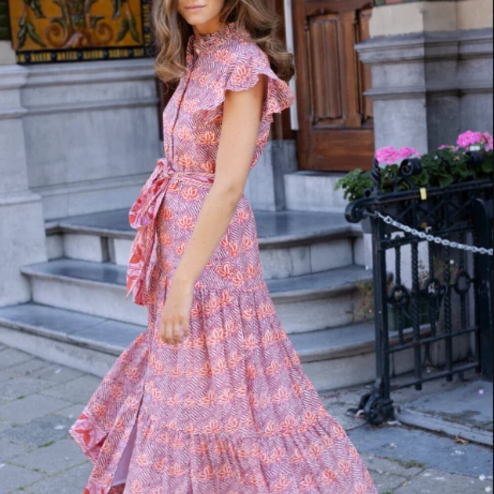 Oliphant Pink Maxi Dress